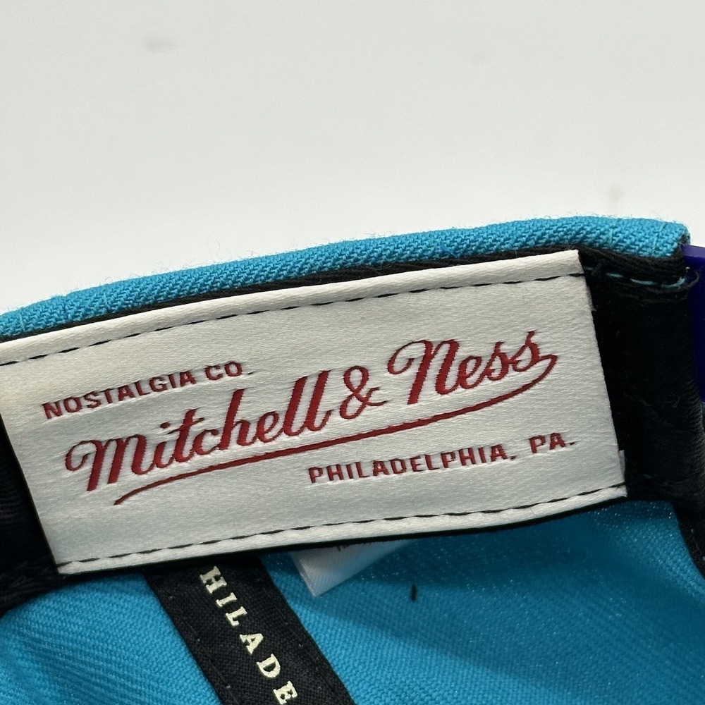 Mitchell & Ness HWC NBA Charlotte Hornets Cap 20977355 Snapback Hat BH780Y OSFM - Picture 13 of 15